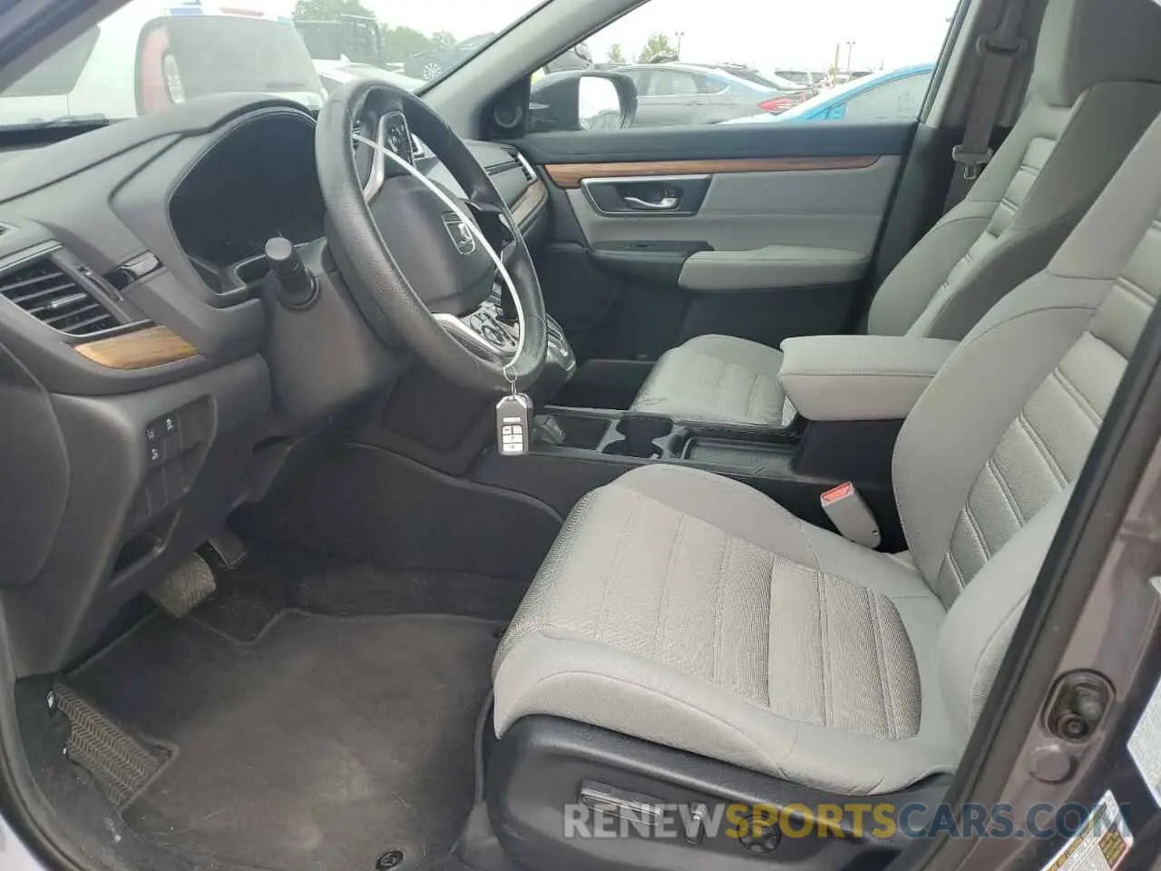 7 Photograph of a damaged car 2HKRW2H59KH663753 HONDA CRV 2019