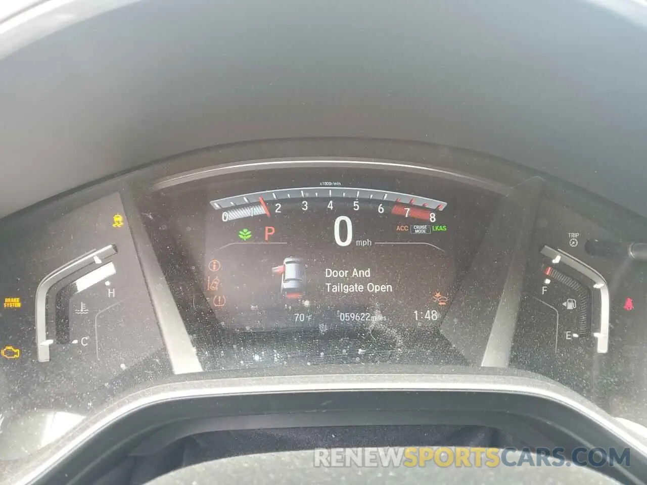 9 Photograph of a damaged car 2HKRW2H59KH663753 HONDA CRV 2019