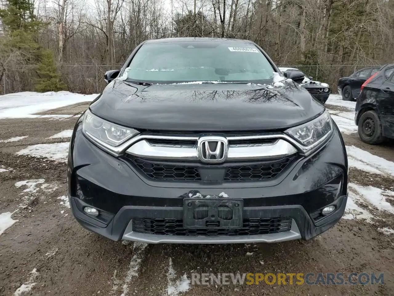 5 Photograph of a damaged car 2HKRW2H5XKH127779 HONDA CRV 2019