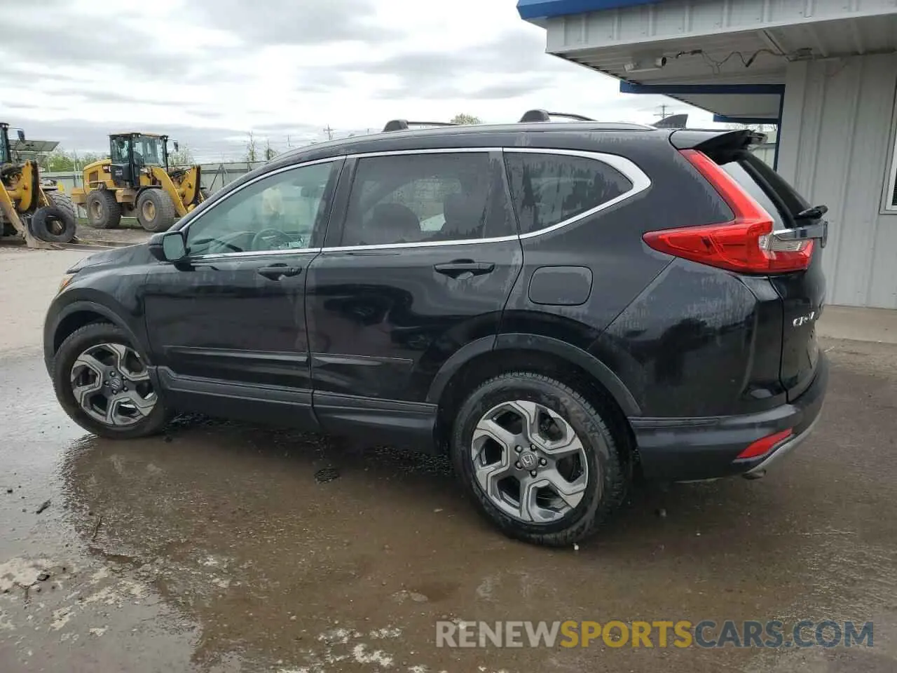 2 Photograph of a damaged car 2HKRW2H5XKH621883 HONDA CRV 2019