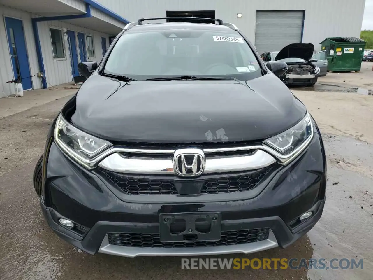 5 Photograph of a damaged car 2HKRW2H5XKH621883 HONDA CRV 2019