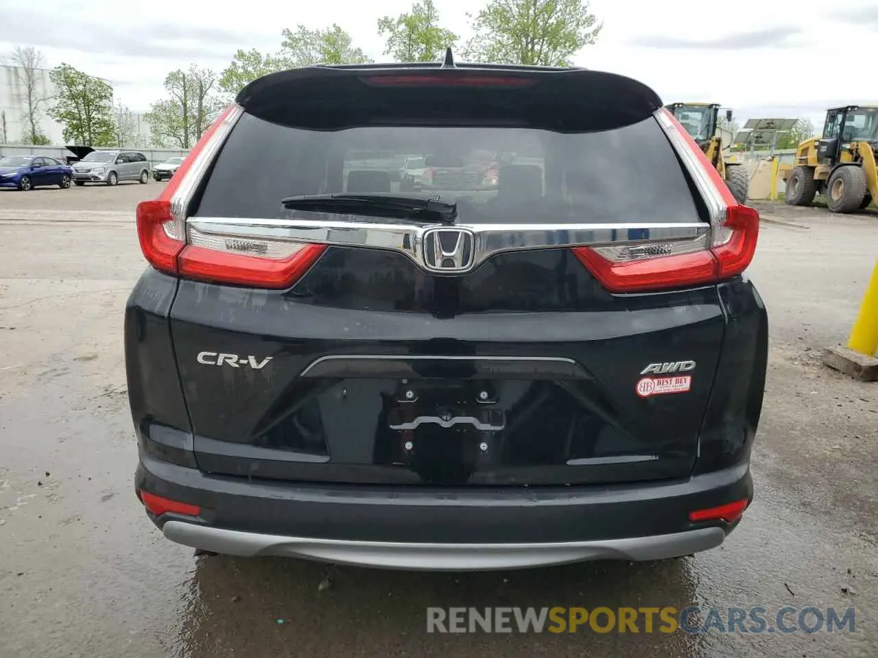 6 Photograph of a damaged car 2HKRW2H5XKH621883 HONDA CRV 2019