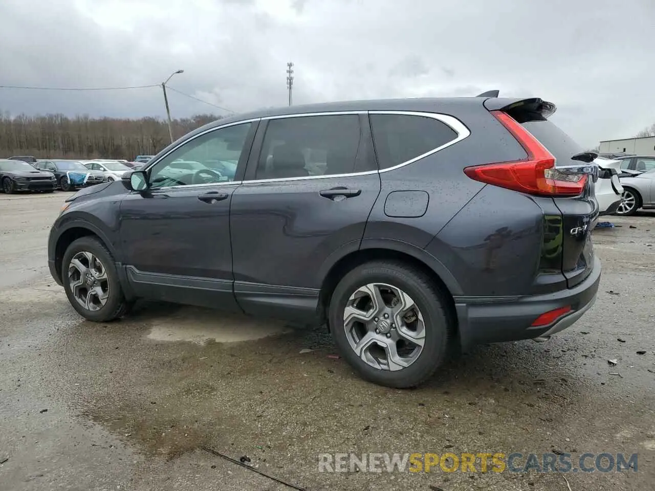 2 Photograph of a damaged car 2HKRW2H5XKH659887 HONDA CRV 2019