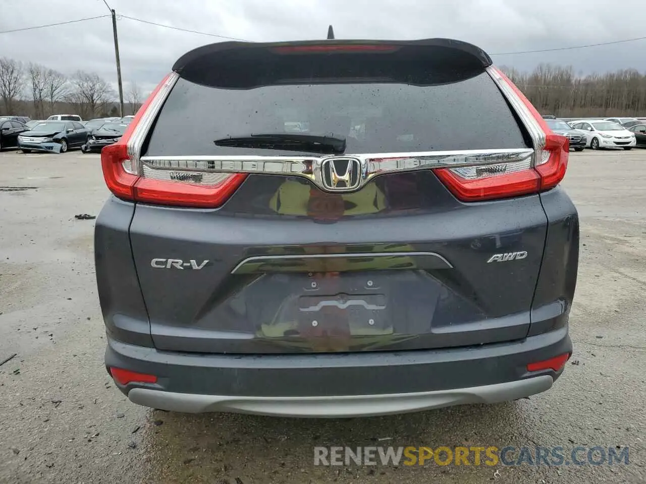6 Photograph of a damaged car 2HKRW2H5XKH659887 HONDA CRV 2019
