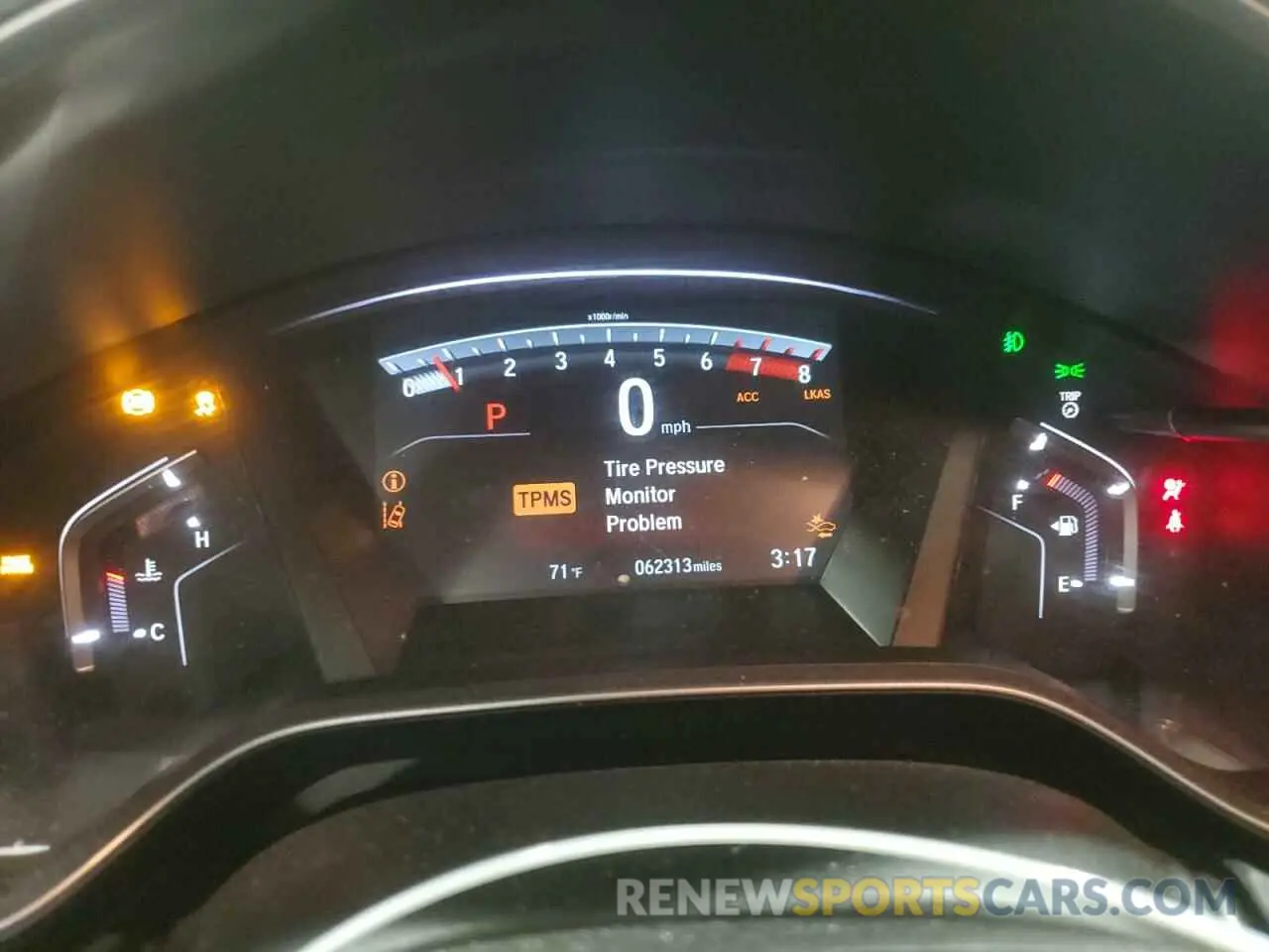 9 Photograph of a damaged car 2HKRW2H80KH675025 HONDA CRV 2019