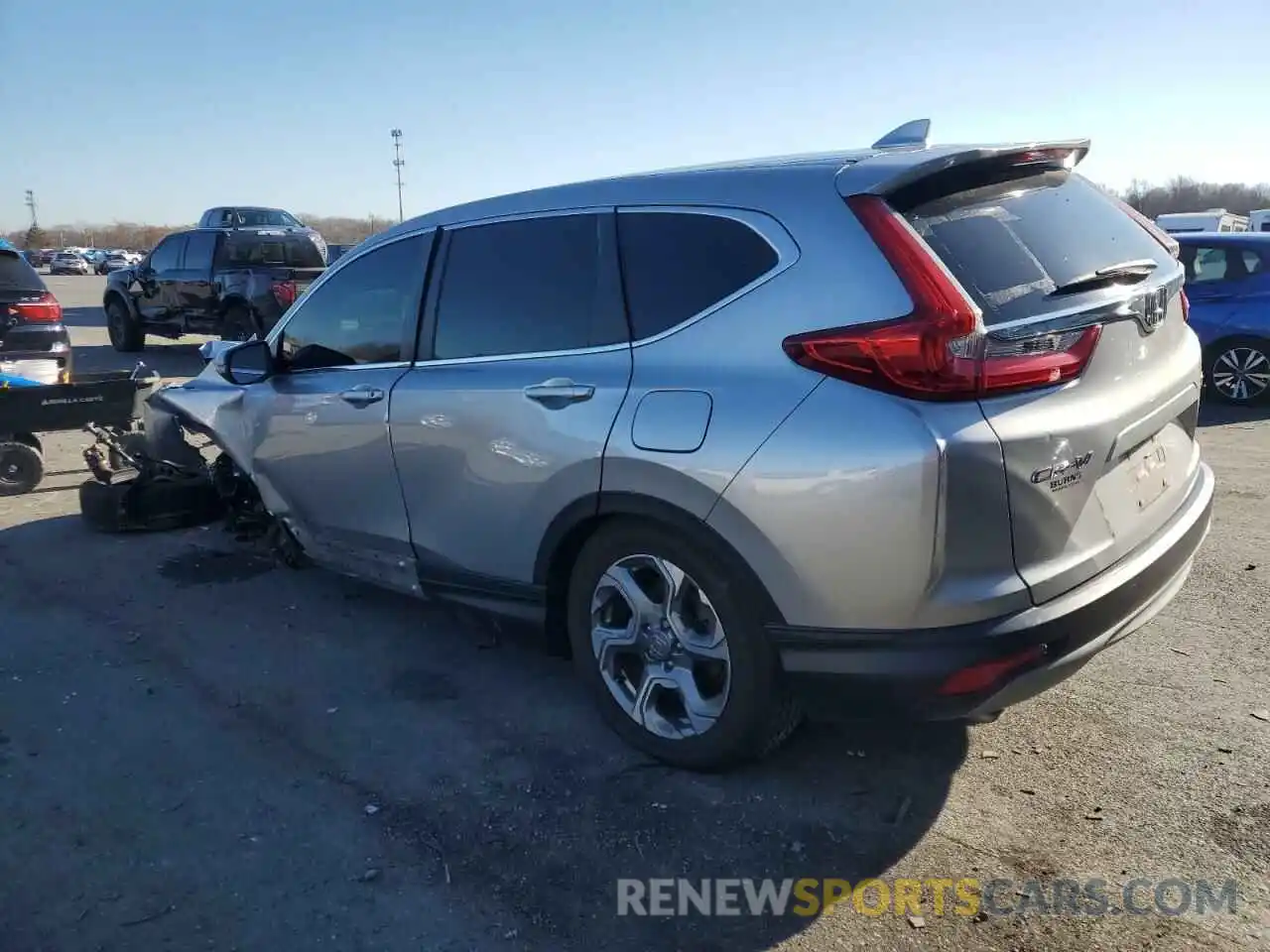 2 Photograph of a damaged car 2HKRW2H80KH677664 HONDA CRV 2019