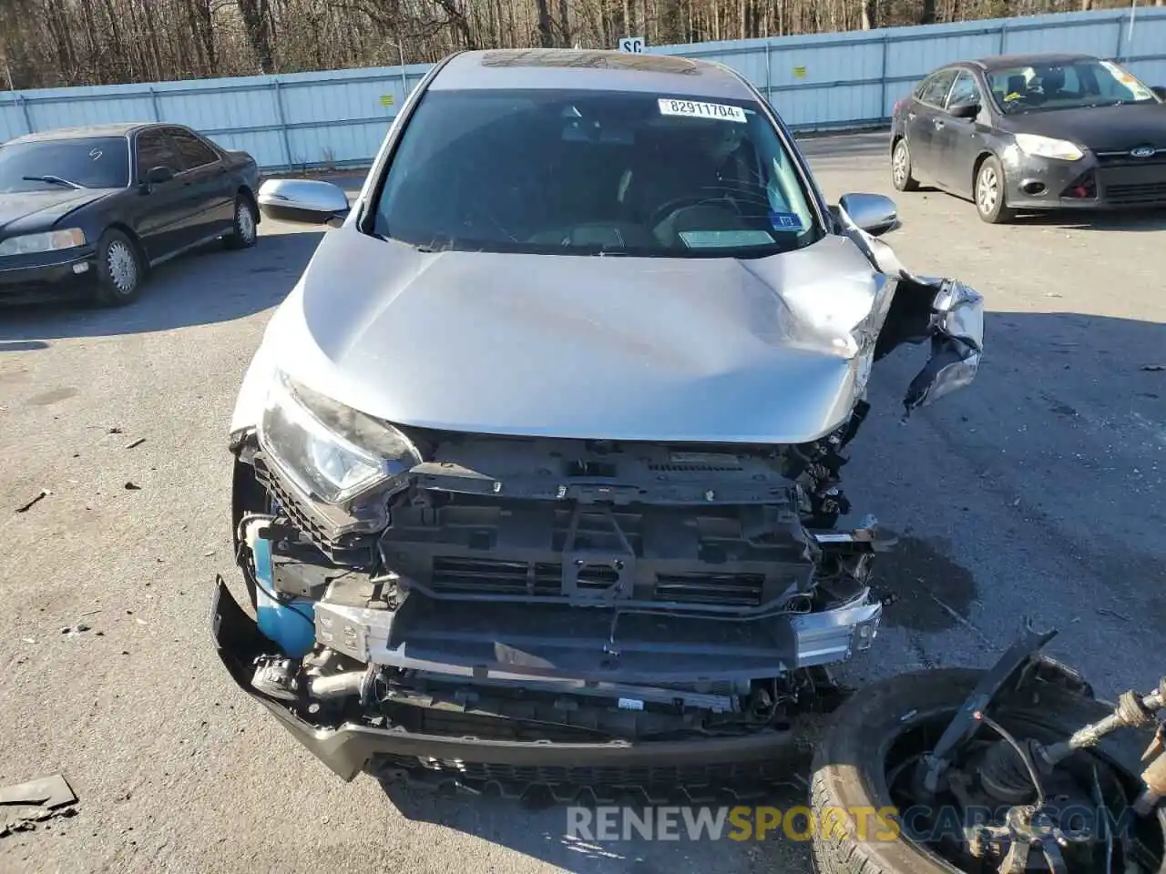 5 Photograph of a damaged car 2HKRW2H80KH677664 HONDA CRV 2019