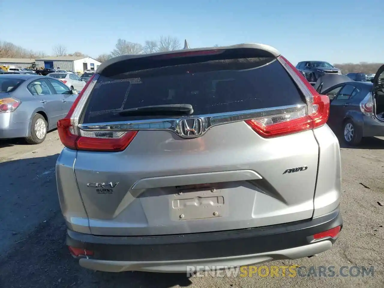 6 Photograph of a damaged car 2HKRW2H80KH677664 HONDA CRV 2019