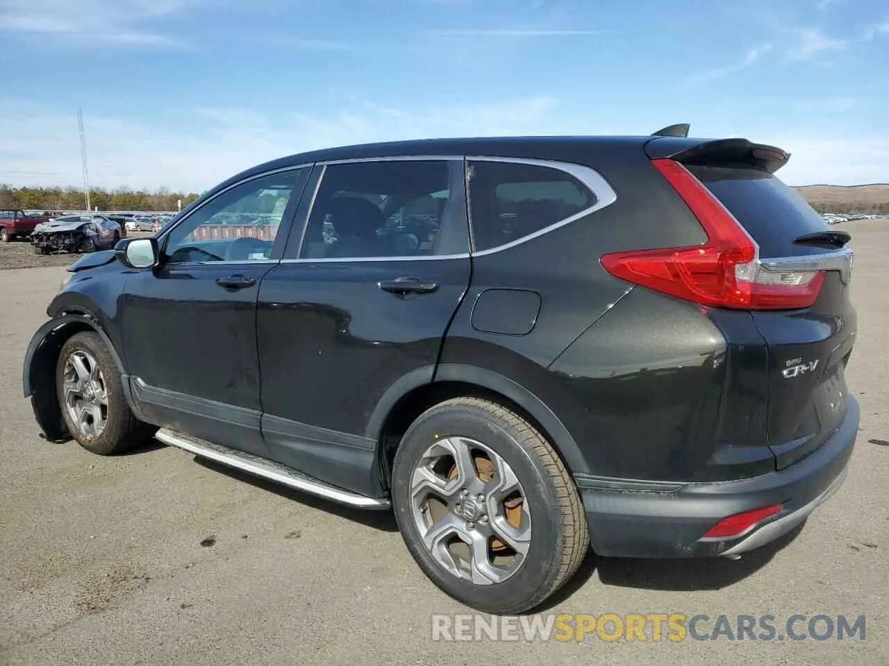 2 Photograph of a damaged car 2HKRW2H81KH623256 HONDA CRV 2019