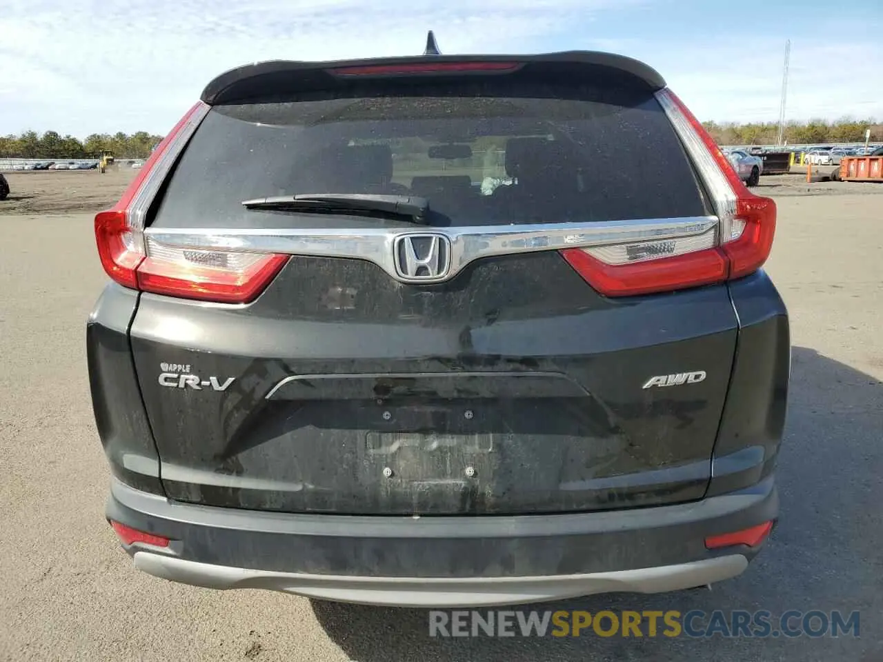 6 Photograph of a damaged car 2HKRW2H81KH623256 HONDA CRV 2019