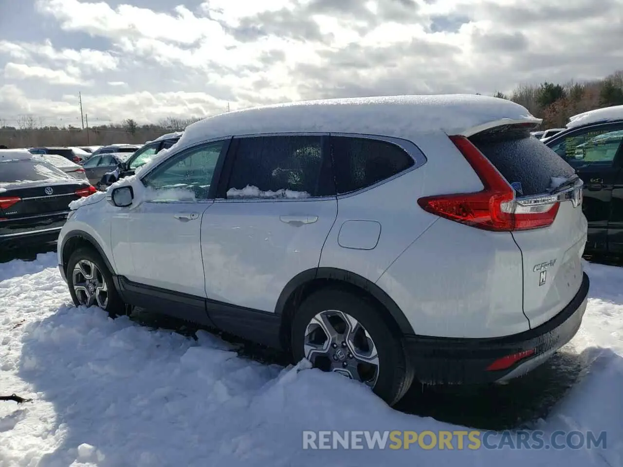 2 Photograph of a damaged car 2HKRW2H81KH634516 HONDA CRV 2019