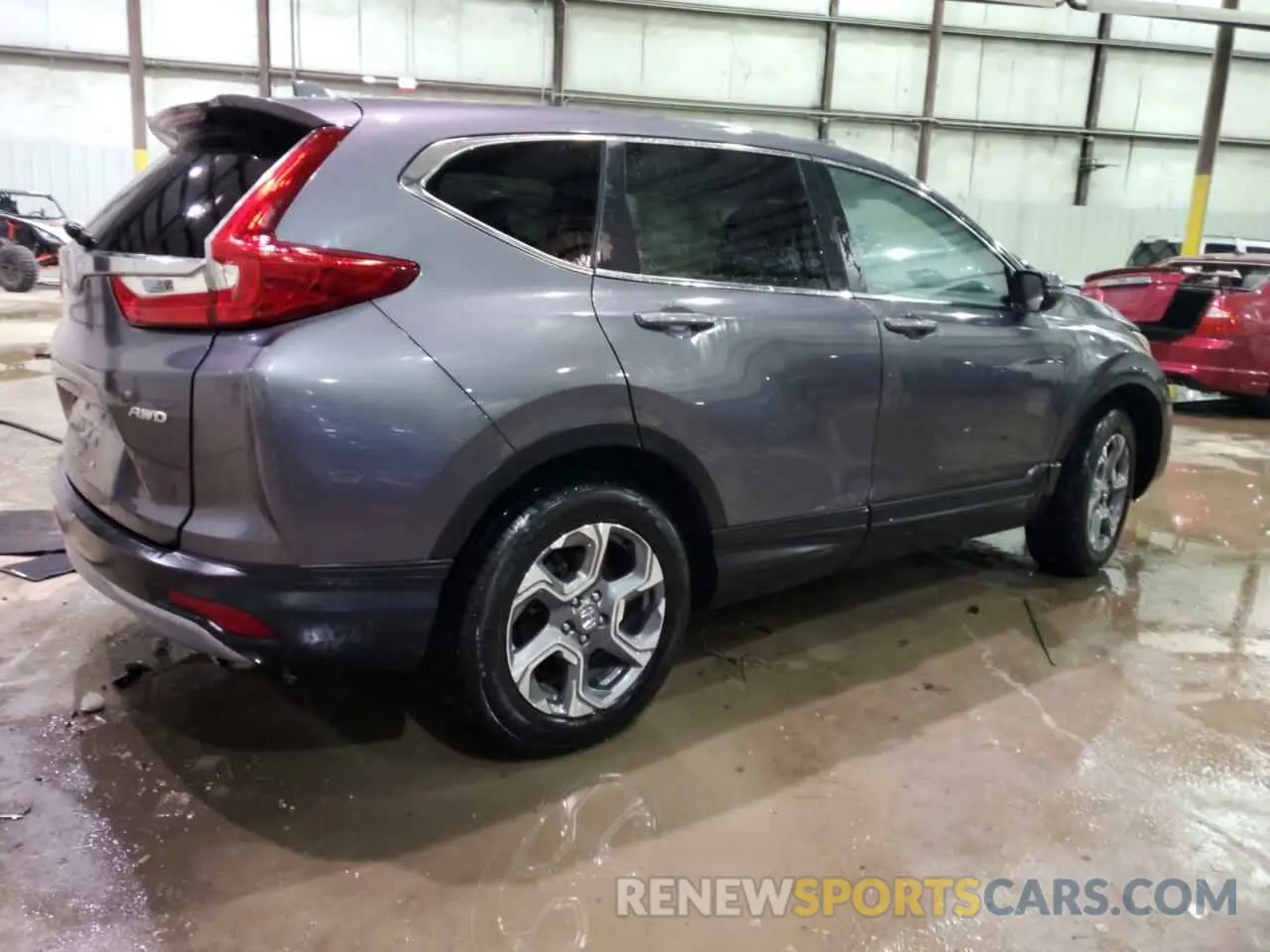 3 Photograph of a damaged car 2HKRW2H82KH665595 HONDA CRV 2019