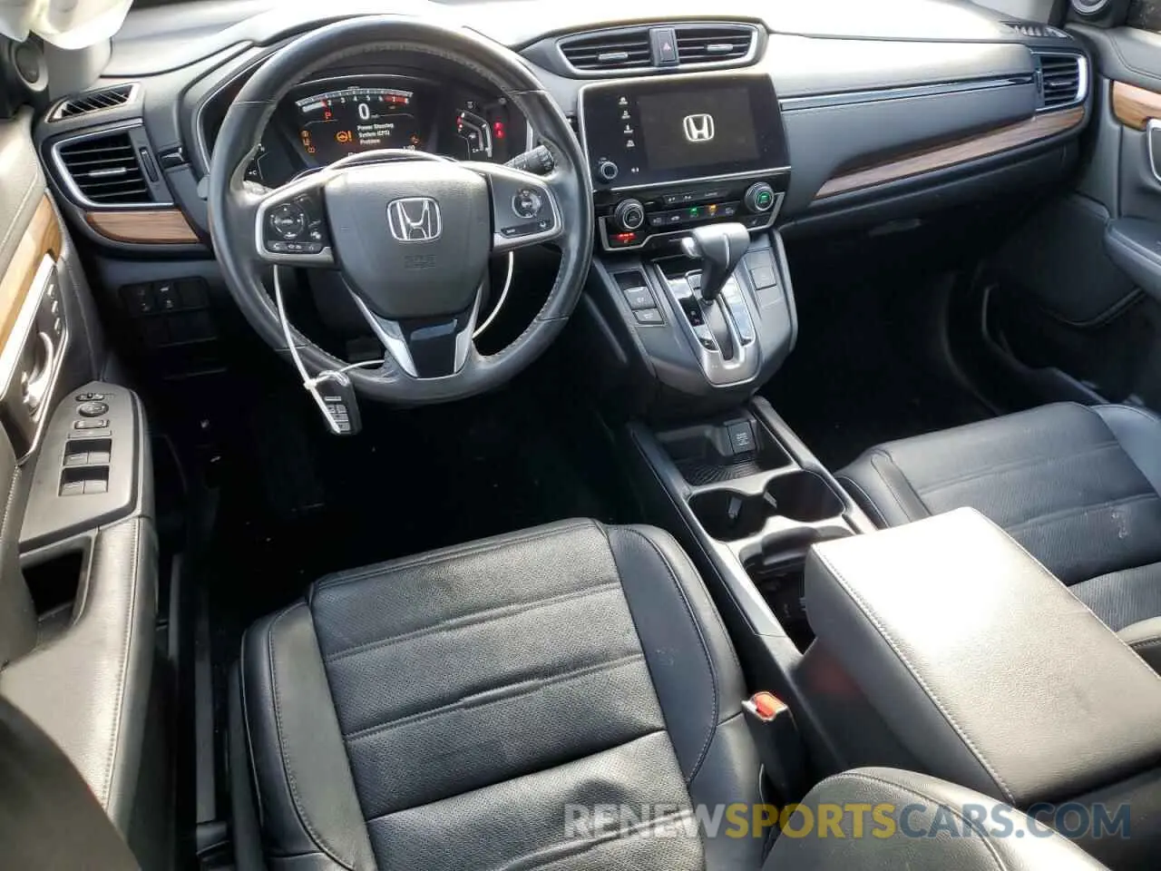 8 Photograph of a damaged car 2HKRW2H83KH644495 HONDA CRV 2019