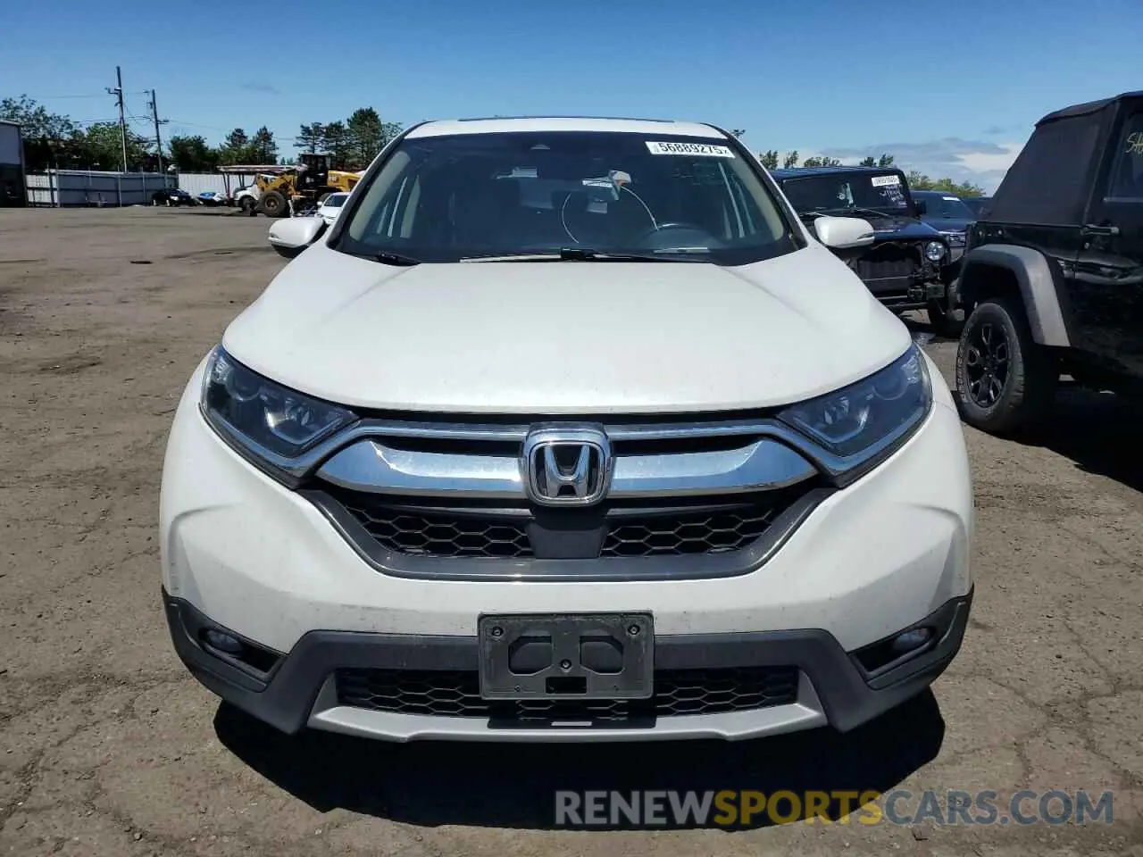 5 Photograph of a damaged car 2HKRW2H83KH672264 HONDA CRV 2019