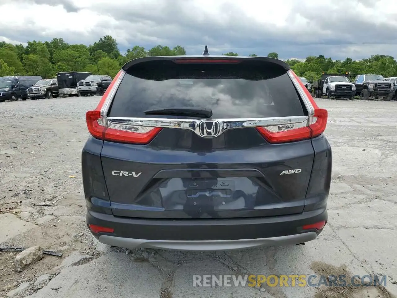 6 Photograph of a damaged car 2HKRW2H84KH659121 HONDA CRV 2019