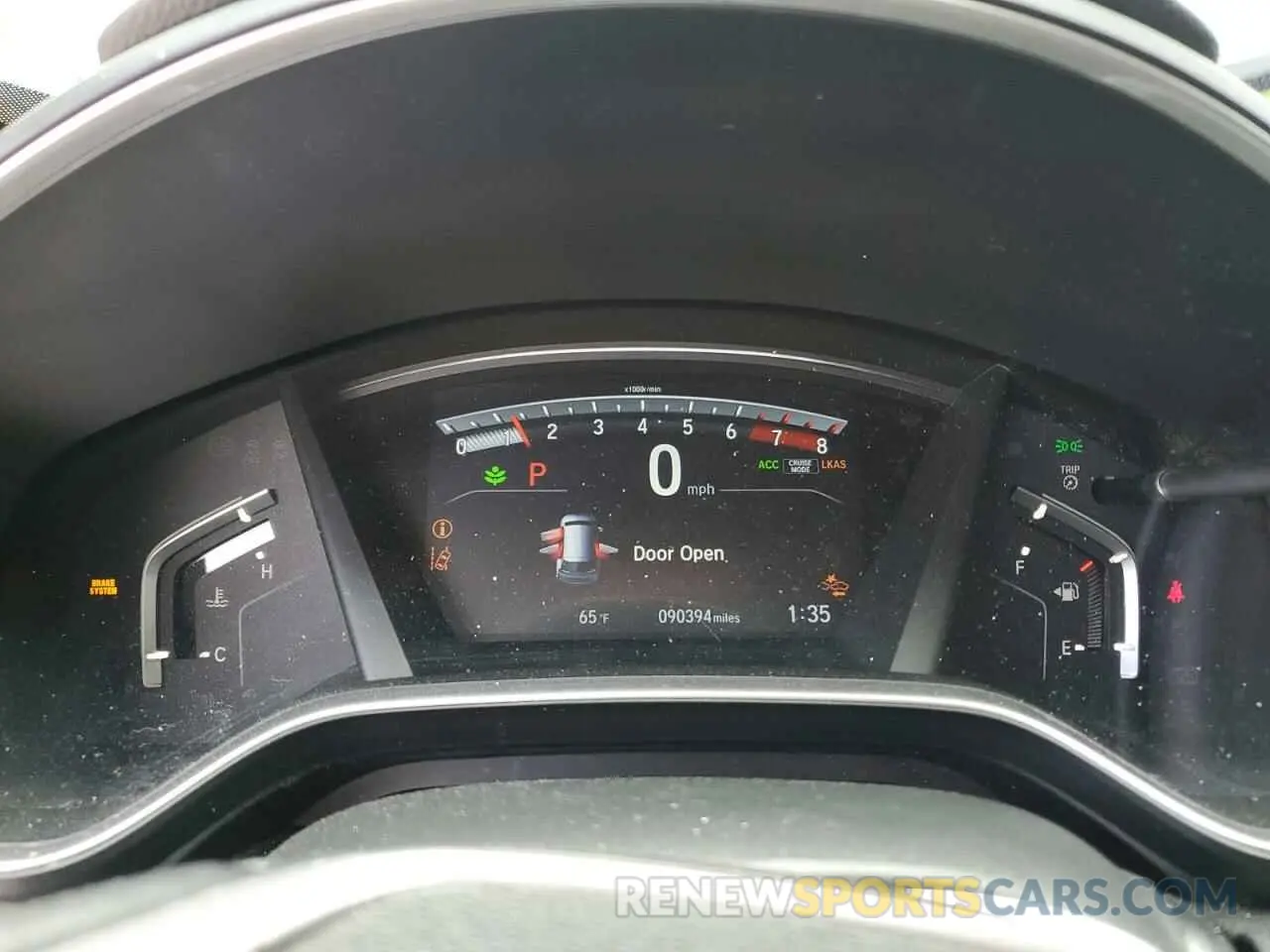 9 Photograph of a damaged car 2HKRW2H84KH659121 HONDA CRV 2019