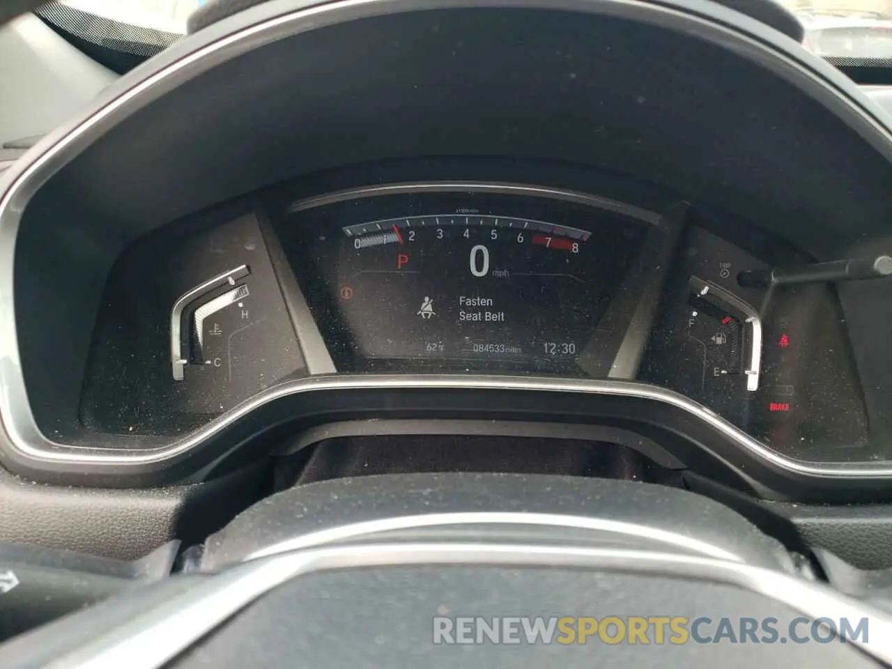 9 Photograph of a damaged car 2HKRW2H85KH615497 HONDA CRV 2019