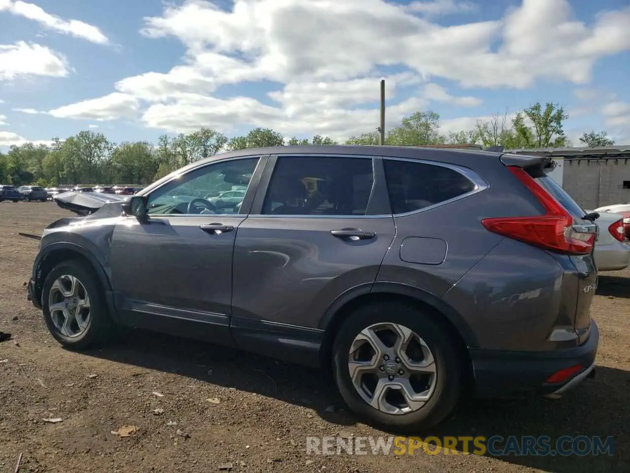 2 Photograph of a damaged car 2HKRW2H85KH653067 HONDA CRV 2019
