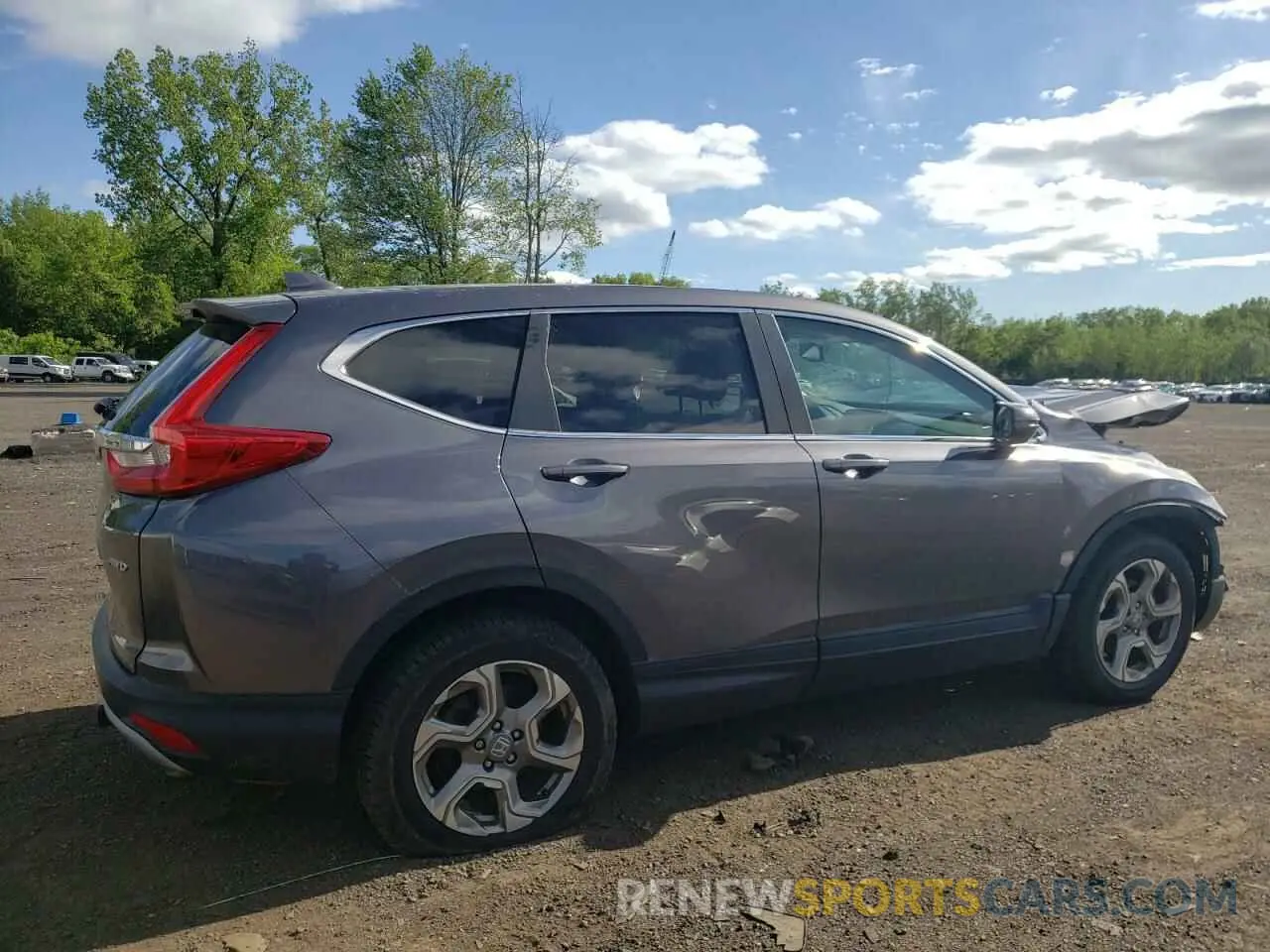 3 Photograph of a damaged car 2HKRW2H85KH653067 HONDA CRV 2019