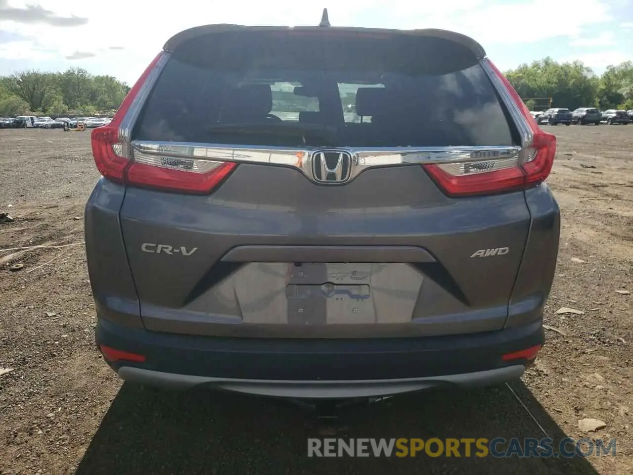 6 Photograph of a damaged car 2HKRW2H85KH653067 HONDA CRV 2019