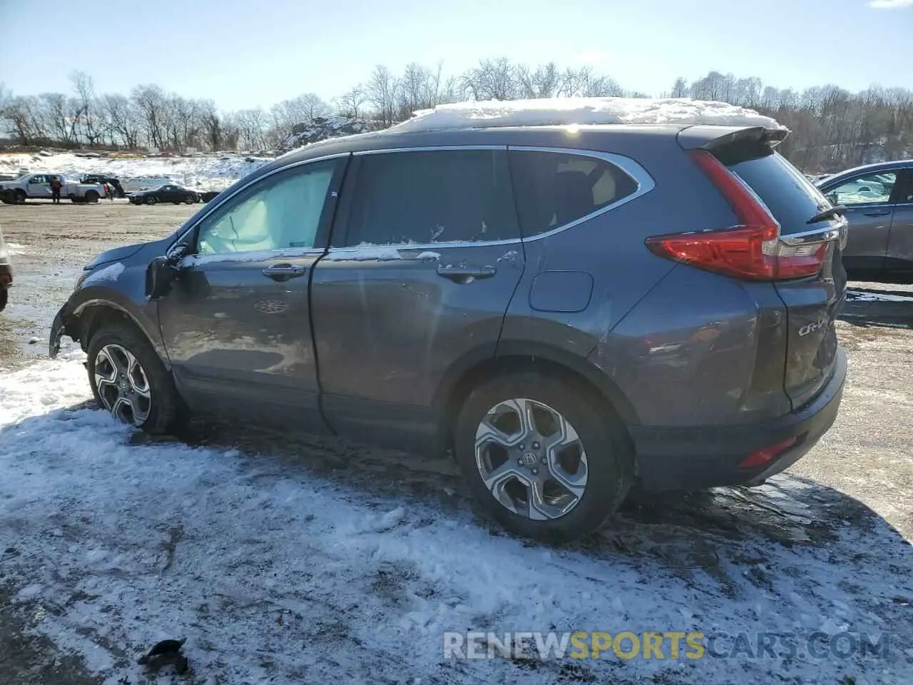 2 Photograph of a damaged car 2HKRW2H87KH665625 HONDA CRV 2019
