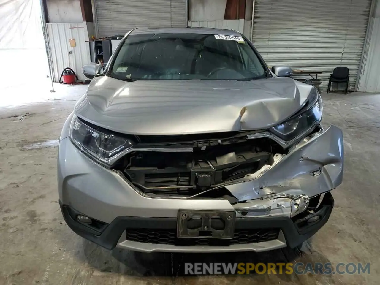 5 Photograph of a damaged car 2HKRW2H88KH614859 HONDA CRV 2019