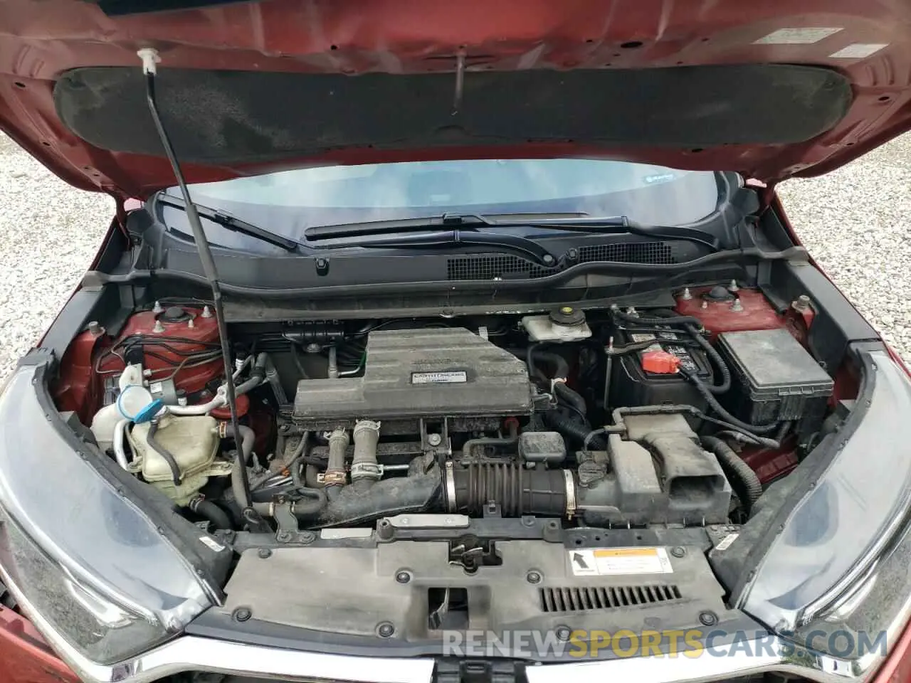 12 Photograph of a damaged car 2HKRW2H89KH611436 HONDA CRV 2019