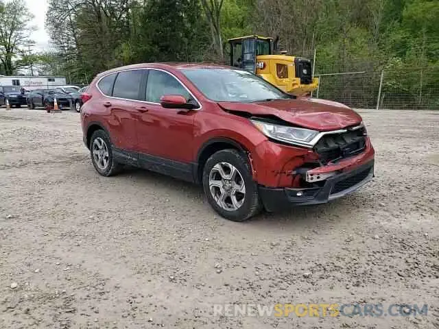 14 Photograph of a damaged car 2HKRW2H89KH611436 HONDA CRV 2019