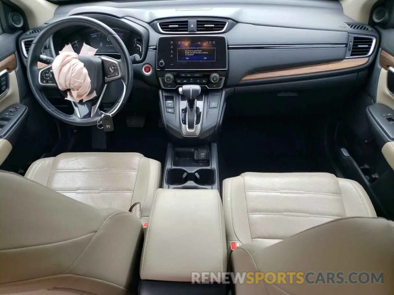 8 Photograph of a damaged car 2HKRW2H89KH611436 HONDA CRV 2019