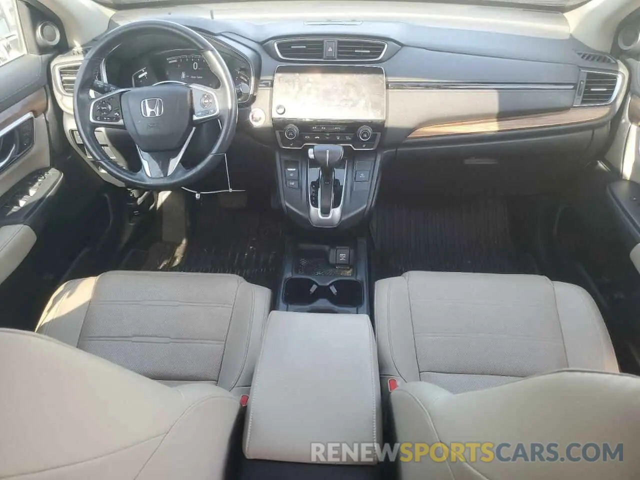 8 Photograph of a damaged car 2HKRW2H89KH612909 HONDA CRV 2019