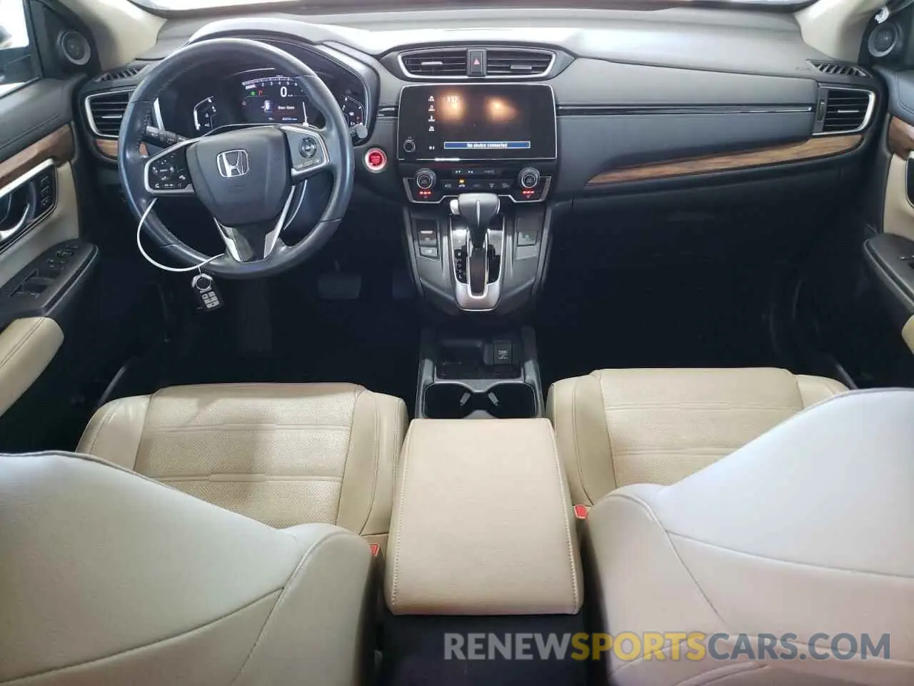 8 Photograph of a damaged car 2HKRW2H8XKH624017 HONDA CRV 2019
