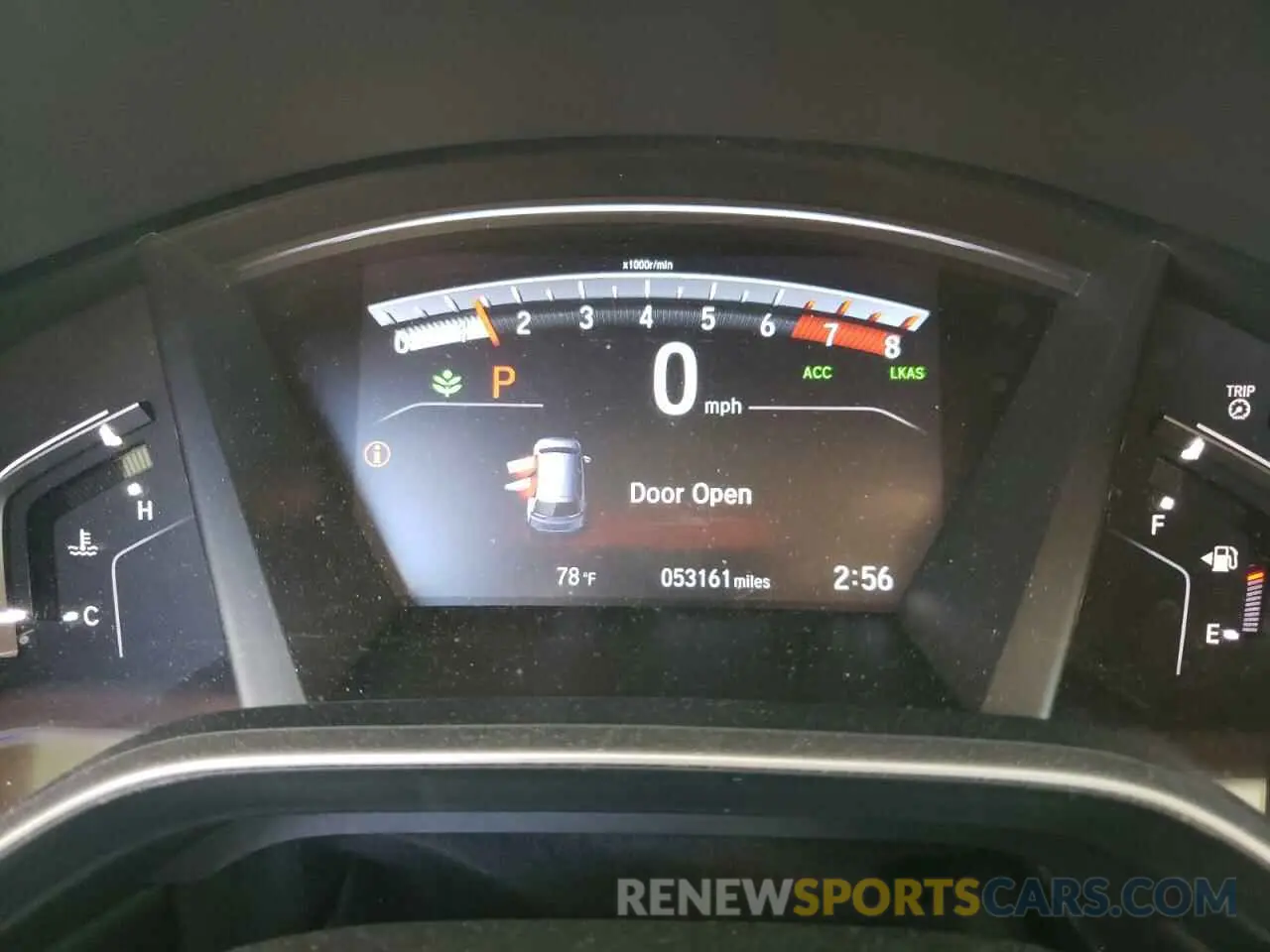 9 Photograph of a damaged car 2HKRW2H8XKH624017 HONDA CRV 2019