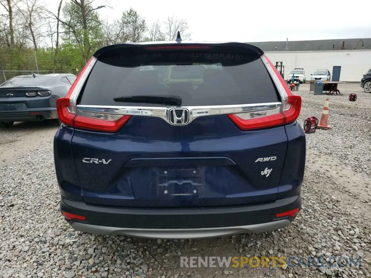 6 Photograph of a damaged car 2HKRW2H8XKH643067 HONDA CRV 2019