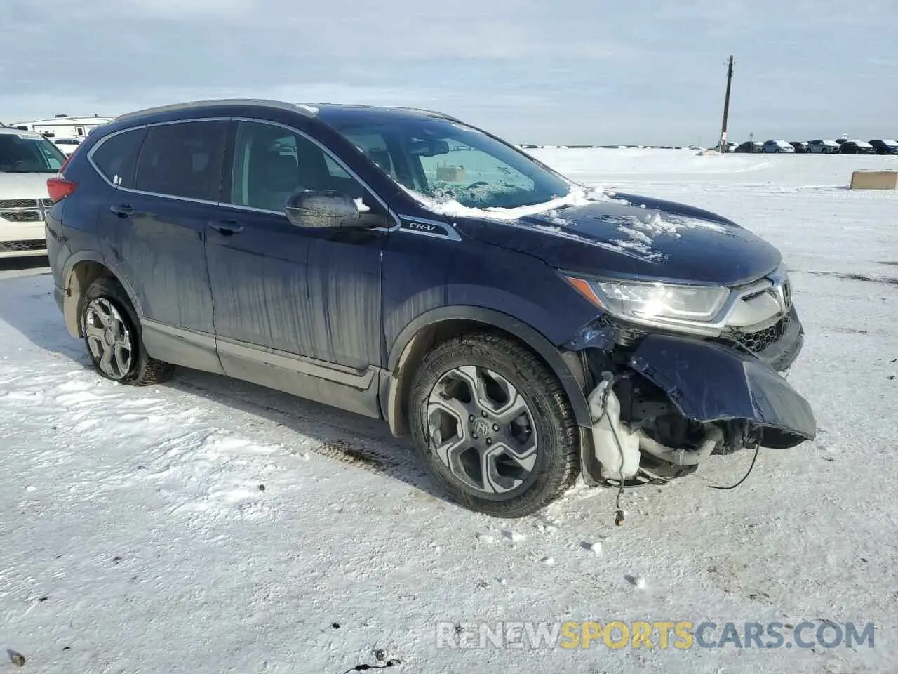 4 Photograph of a damaged car 2HKRW2H91KH109822 HONDA CRV 2019