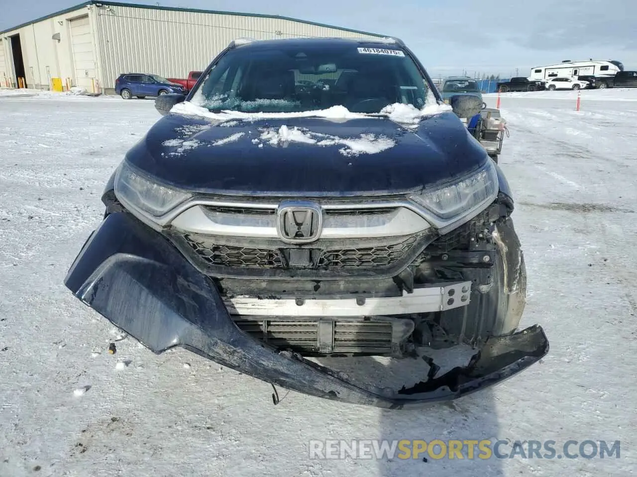 5 Photograph of a damaged car 2HKRW2H91KH109822 HONDA CRV 2019