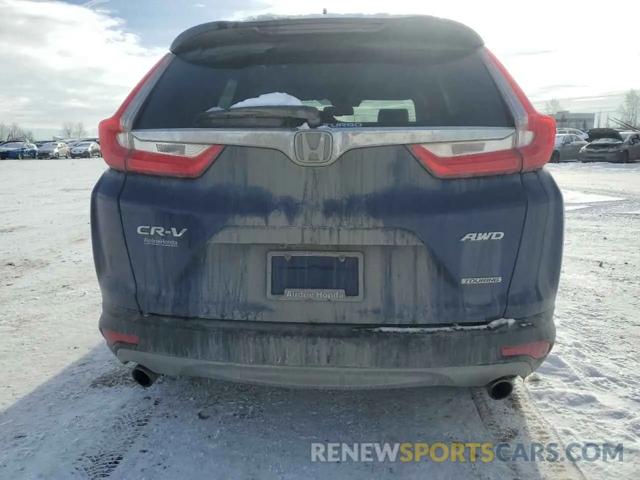 6 Photograph of a damaged car 2HKRW2H91KH109822 HONDA CRV 2019