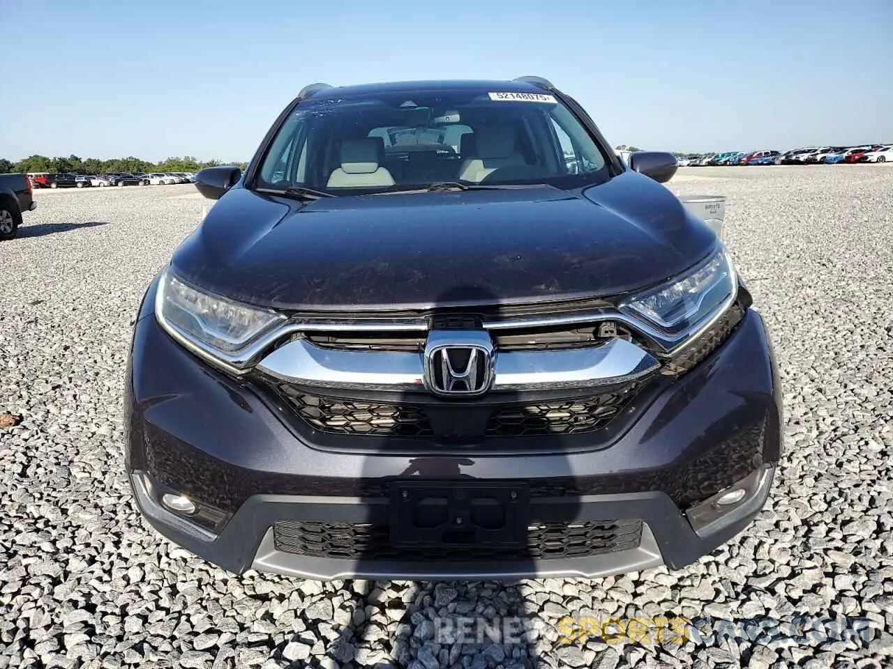 5 Photograph of a damaged car 2HKRW2H91KH625453 HONDA CRV 2019