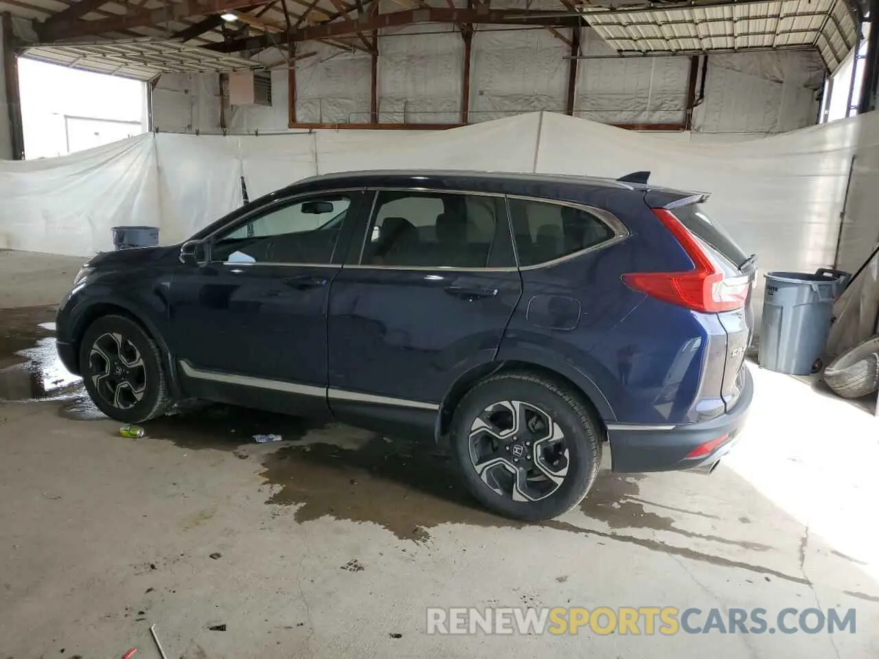2 Photograph of a damaged car 2HKRW2H92KH601243 HONDA CRV 2019