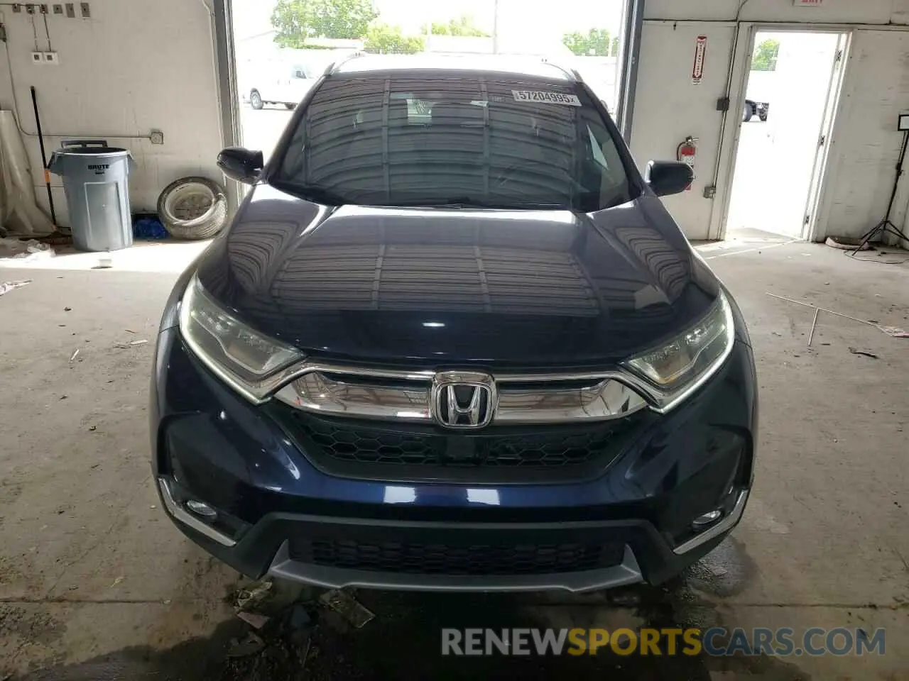 5 Photograph of a damaged car 2HKRW2H92KH601243 HONDA CRV 2019