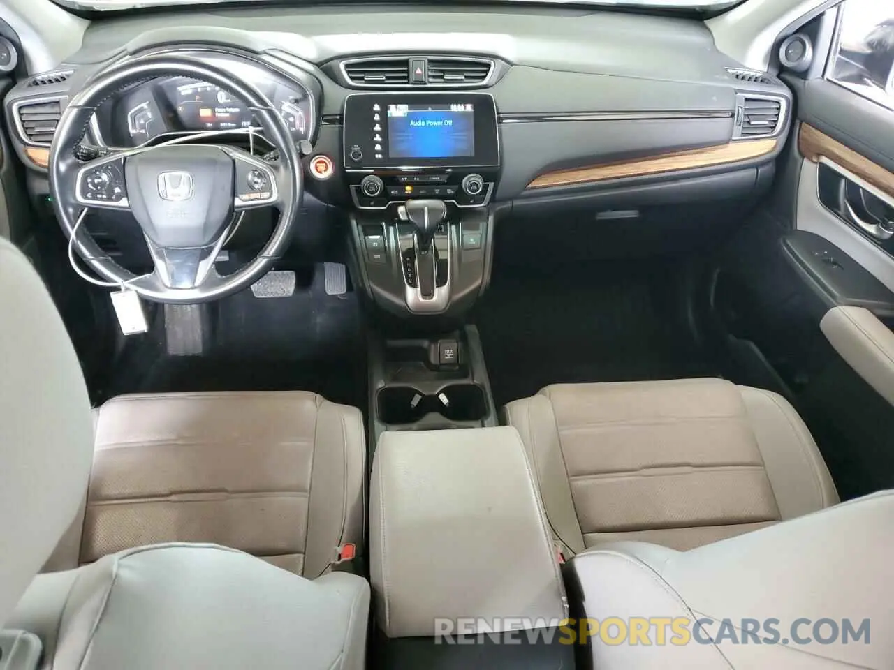 8 Photograph of a damaged car 2HKRW2H92KH601243 HONDA CRV 2019