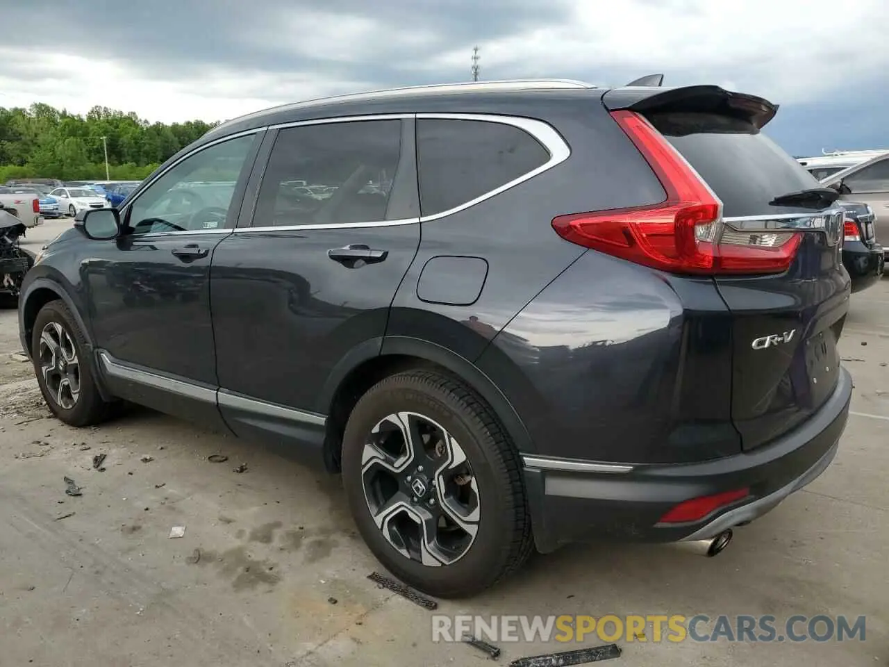 2 Photograph of a damaged car 2HKRW2H92KH614199 HONDA CRV 2019