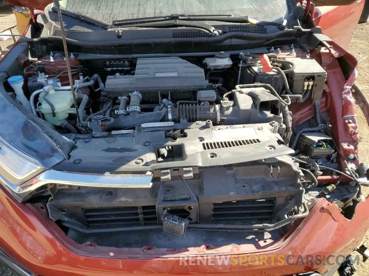 12 Photograph of a damaged car 2HKRW2H94KH606489 HONDA CRV 2019
