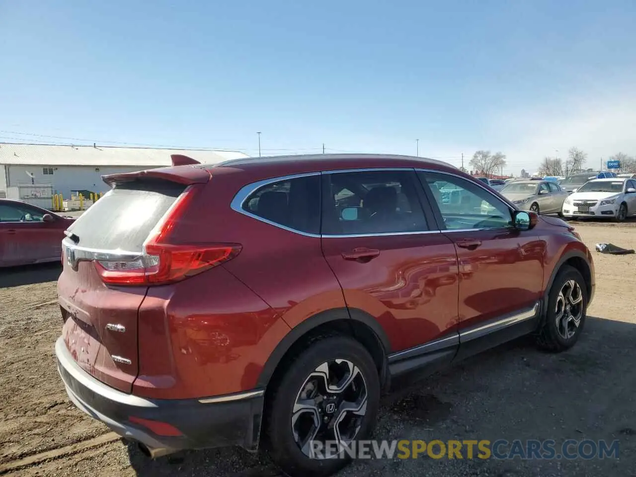 3 Photograph of a damaged car 2HKRW2H94KH606489 HONDA CRV 2019