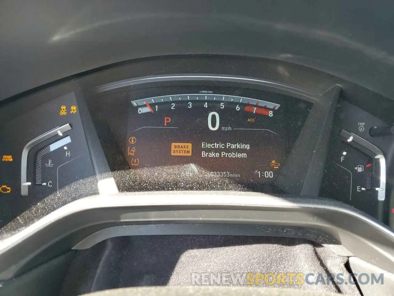 9 Photograph of a damaged car 2HKRW2H94KH606489 HONDA CRV 2019