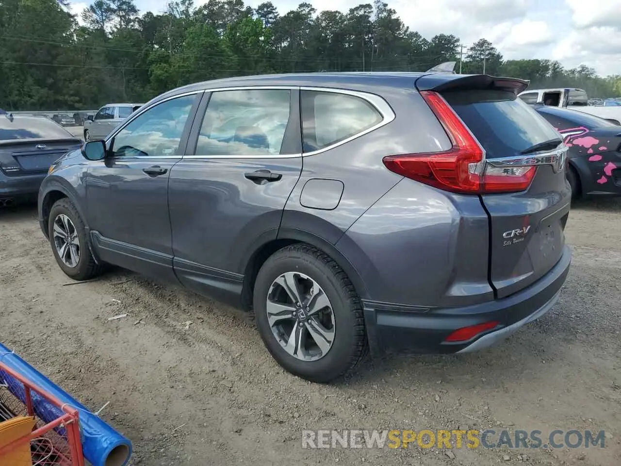2 Photograph of a damaged car 2HKRW5H30KH409333 HONDA CRV 2019