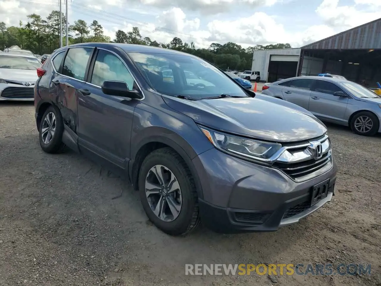 4 Photograph of a damaged car 2HKRW5H30KH409333 HONDA CRV 2019
