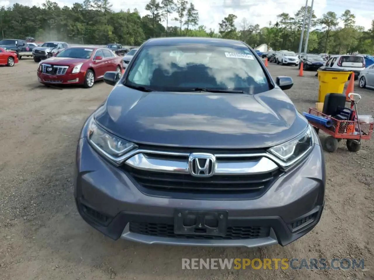 5 Photograph of a damaged car 2HKRW5H30KH409333 HONDA CRV 2019