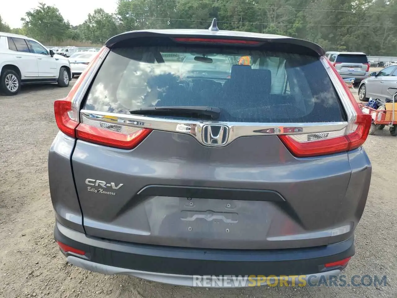 6 Photograph of a damaged car 2HKRW5H30KH409333 HONDA CRV 2019