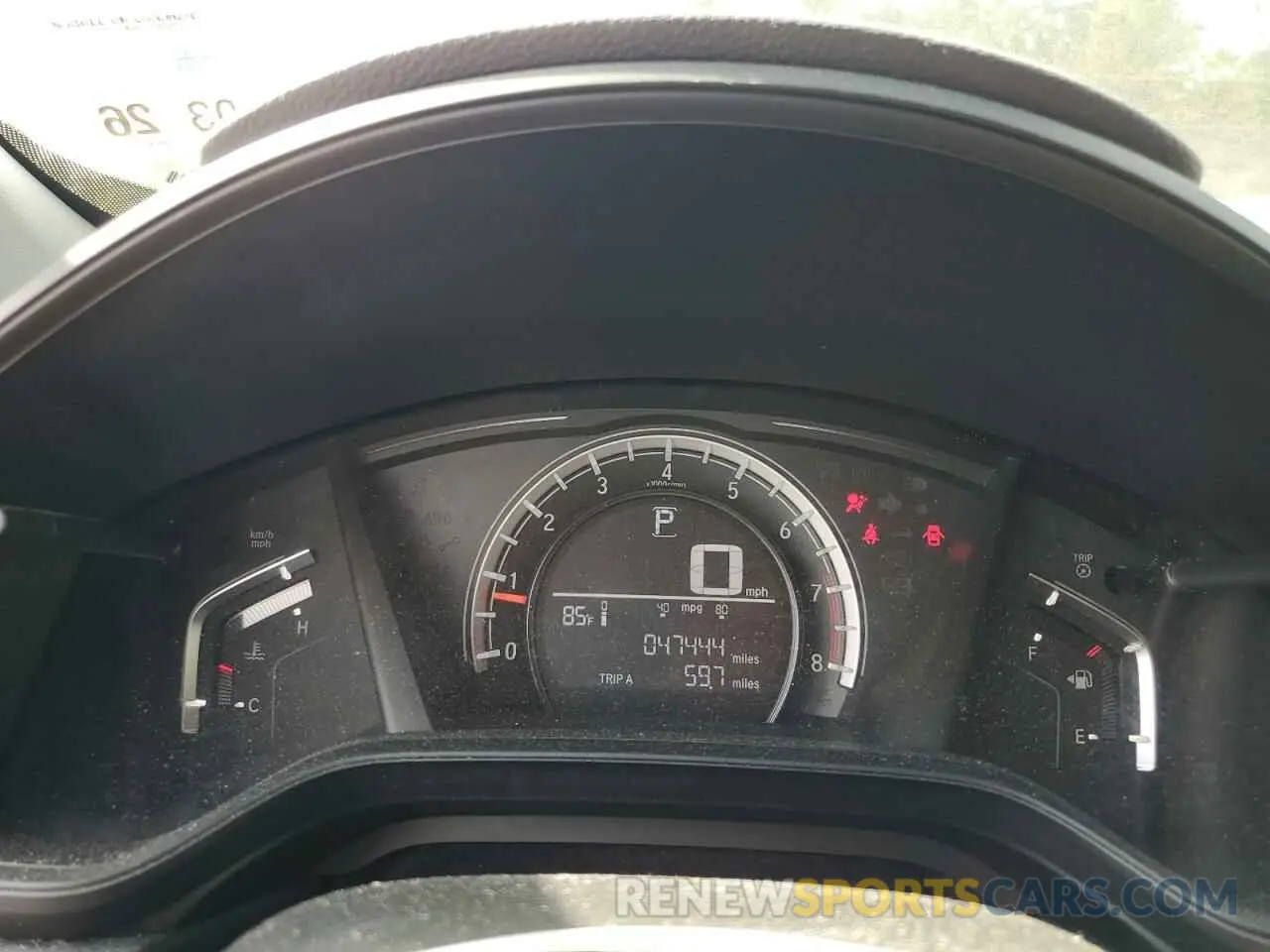 9 Photograph of a damaged car 2HKRW5H30KH409333 HONDA CRV 2019