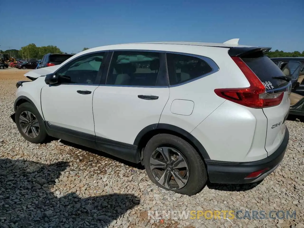 2 Photograph of a damaged car 2HKRW5H31KH405131 HONDA CRV 2019